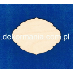 Podkładka, tabliczka ozdobna chmurka 10x7,5 cm, deseczka, tabliczka